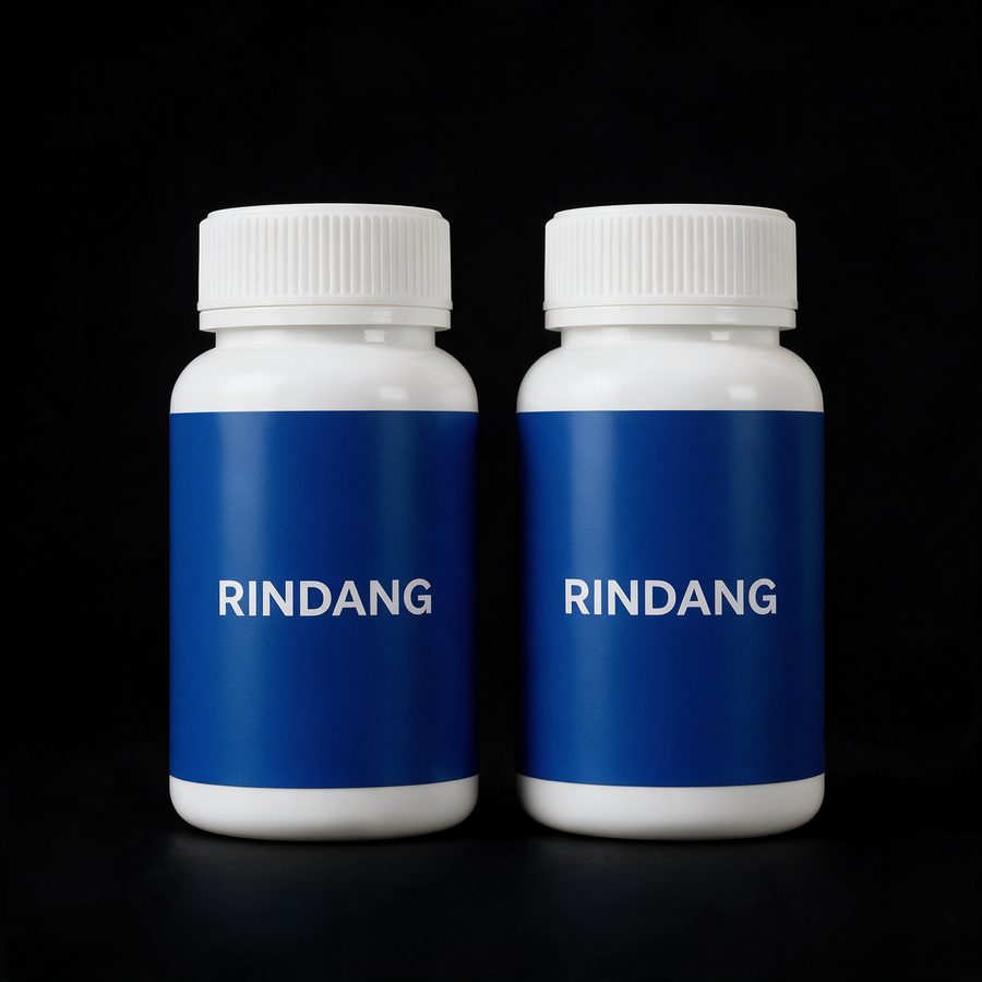 Dua botol Rindang